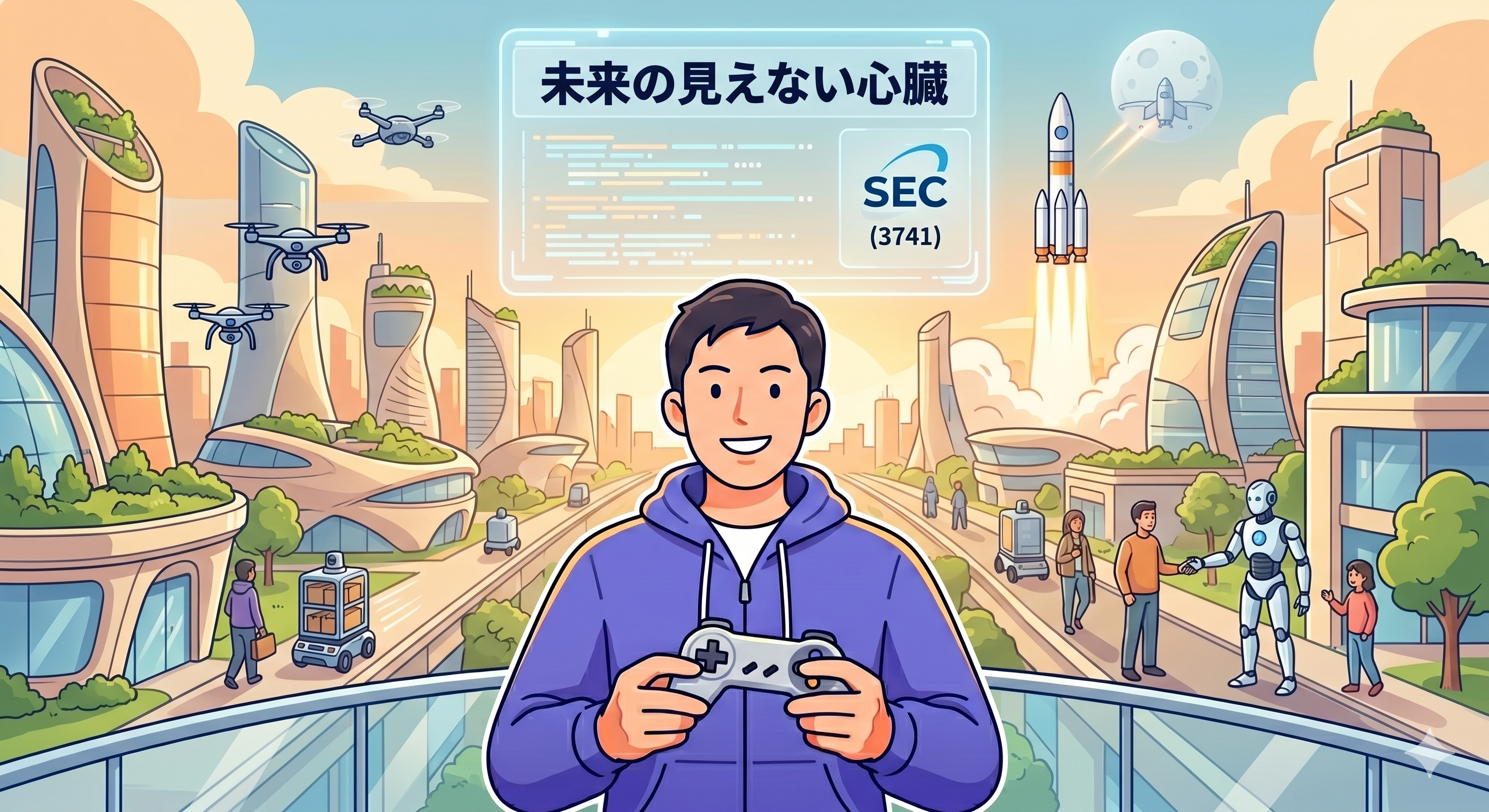 未来の見えない心臓 SEC(3741)